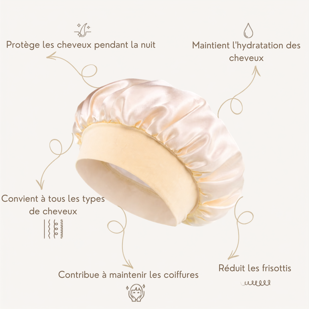 Bonnet en soie